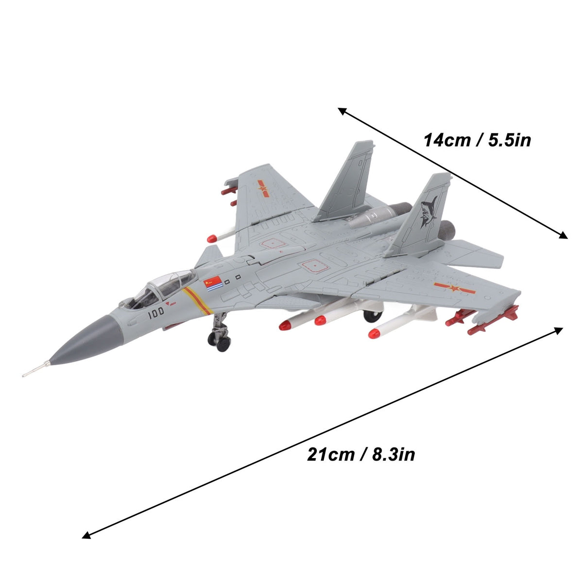 J-15 Fighter Plane Alloy Aircraft Model image 4