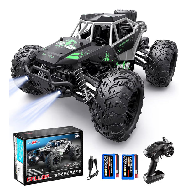 All-Terrain High-Speed RC Truck 1:16 Die-Cast Model image 1