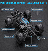 All-Terrain High-Speed RC Truck 1:16 Die-Cast Model image 7