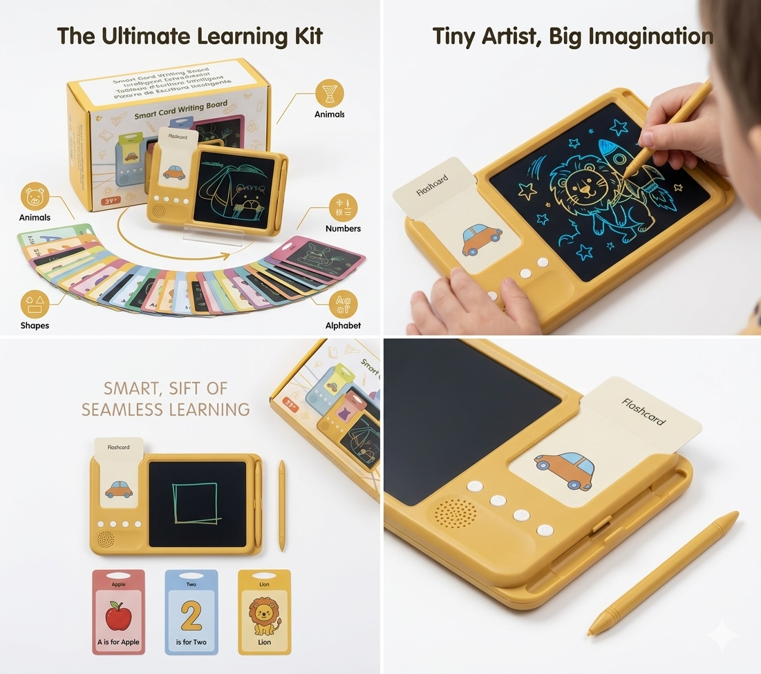 Flash Card Reader & Drawing Board 2-in-1 product image 4