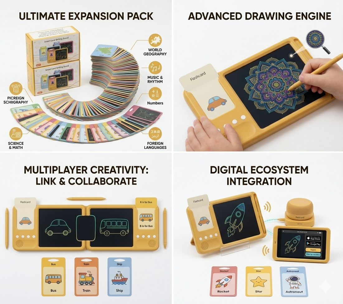 Flash Card Reader & Drawing Board 2-in-1 product image 5