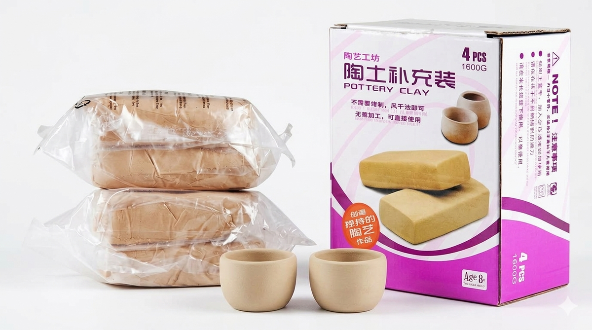 Air-Dry Pottery Clay Refill Pack product image 5