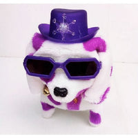Electronic Animated Plush Toy – Choose Your Style - Purple Spotted Dog image 5