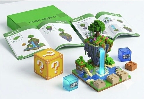 Cube World Magnetic Building Set product image 3
