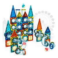 Colorful Magnetic Pipeline Building Block Set - 97 pcs product image 8