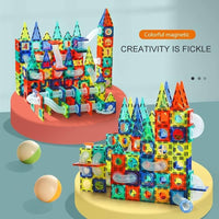 Colorful Magnetic Pipeline Building Block Set - 42 pcs product image 6