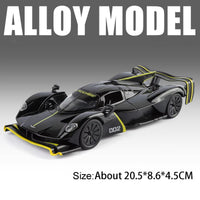 Aston Martin Valkyrie Die-Cast Model Car 1:24 image 2