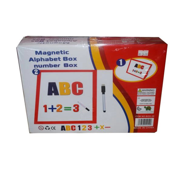 Magnetic Alphabet and Number Box product image 1