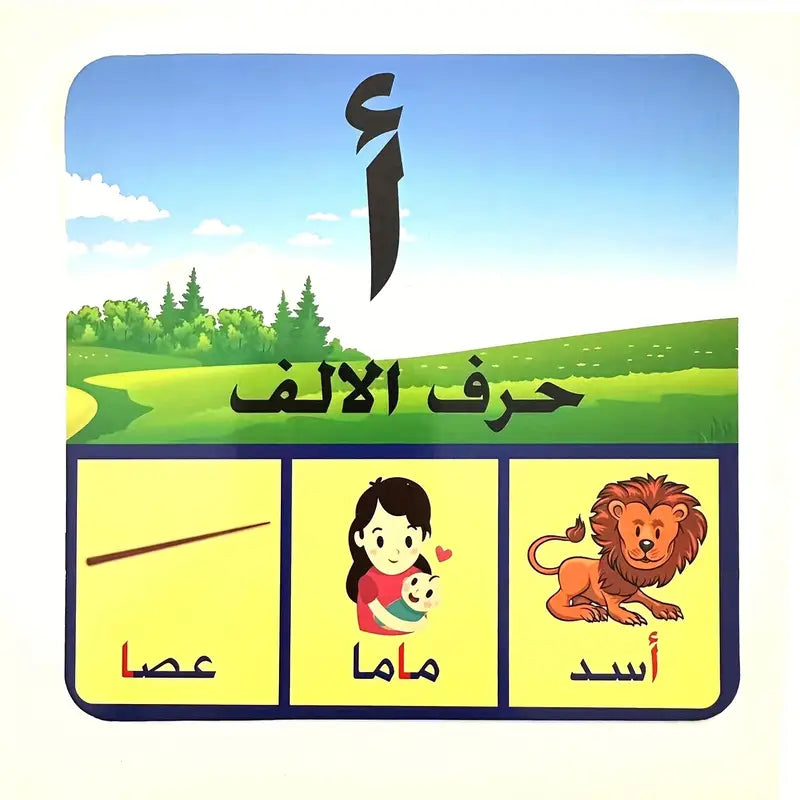 Arabic Classroom Learning Letter/Word Cards product image 2