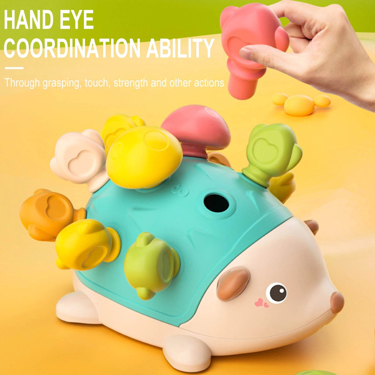 Hedgehog Plug-in Puzzle Toy for Babies product image 2