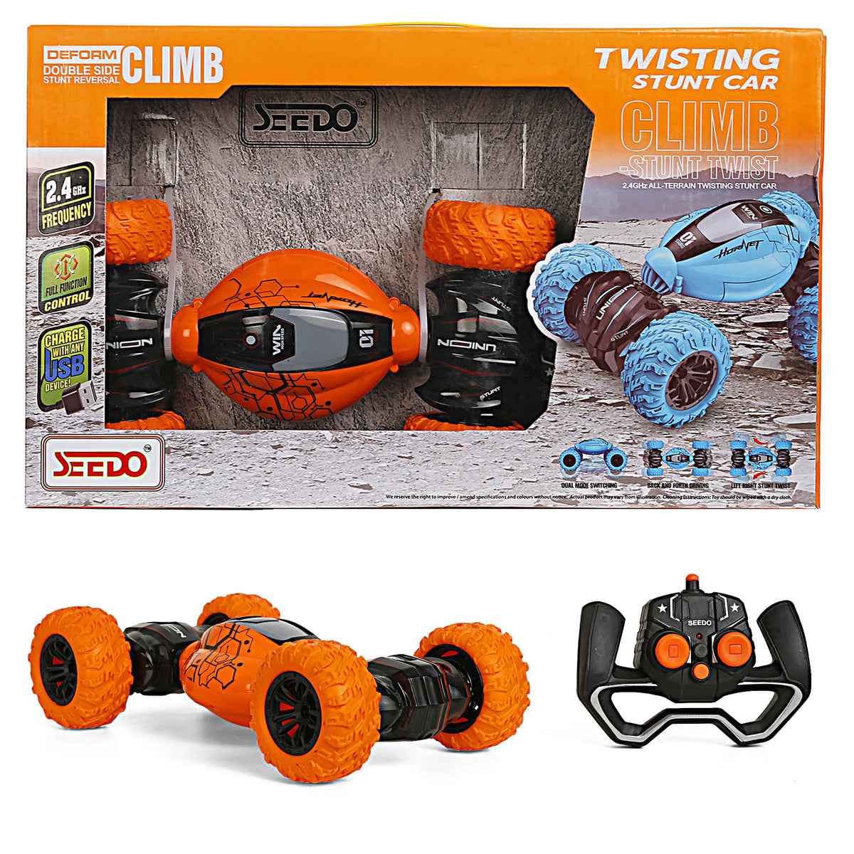 Deform stunt RC rock crawler toy image 3