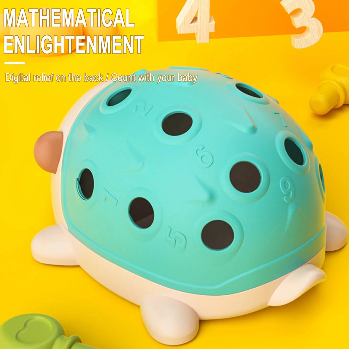 Hedgehog Plug-in Puzzle Toy for Babies product image 7