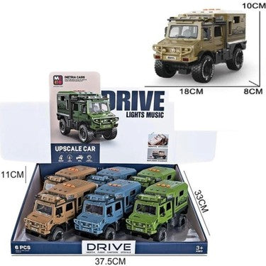 D700-02B simulation off-road camper toy image 12