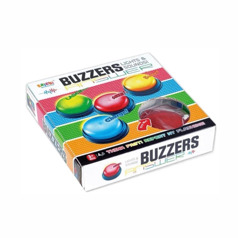 Lights & Sounds Answer Buzzers 4-Piece product image 2