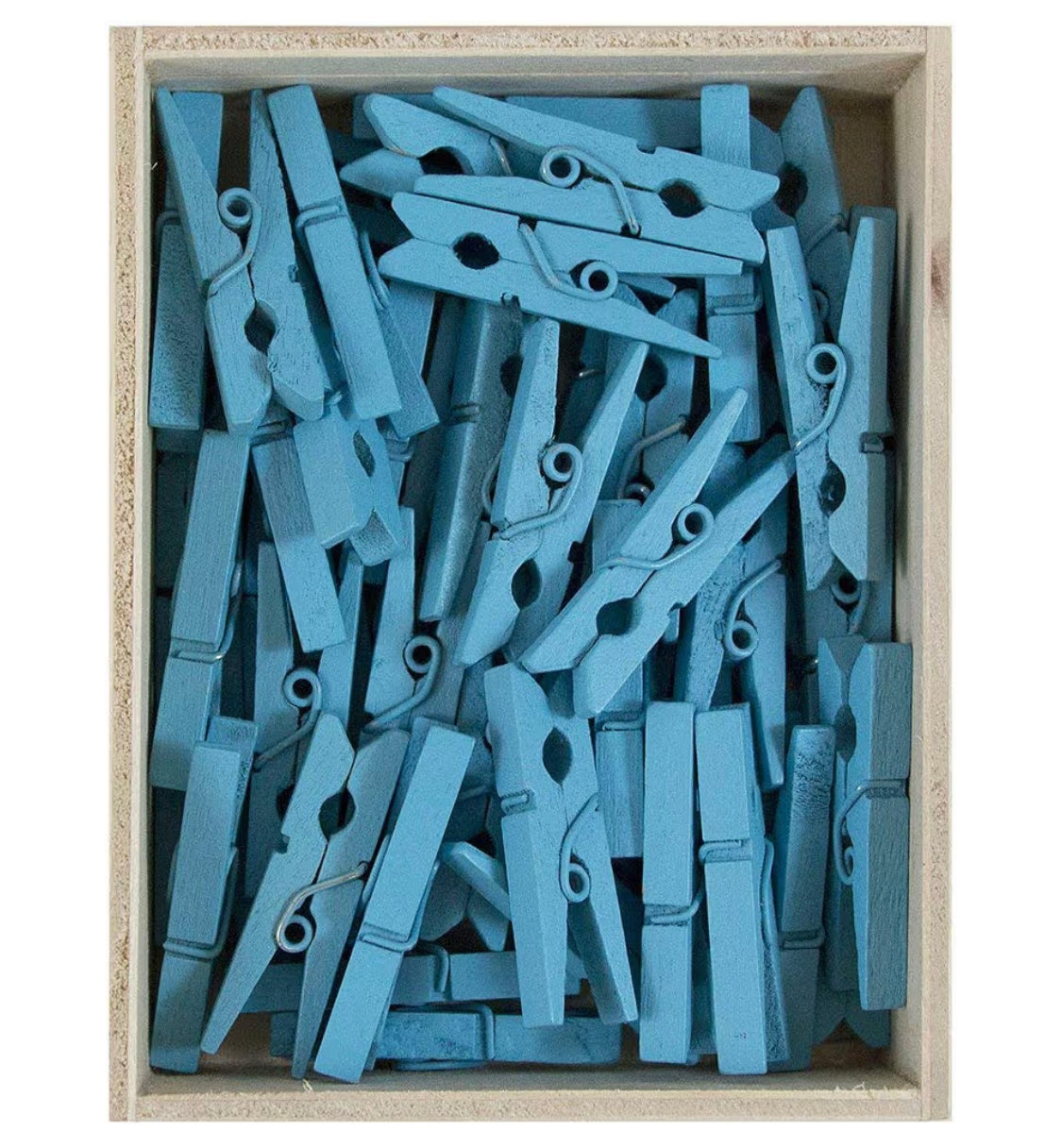 Colorful wooden clothespins for crafts image 3