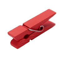 Colorful wooden clothespins for crafts image 6