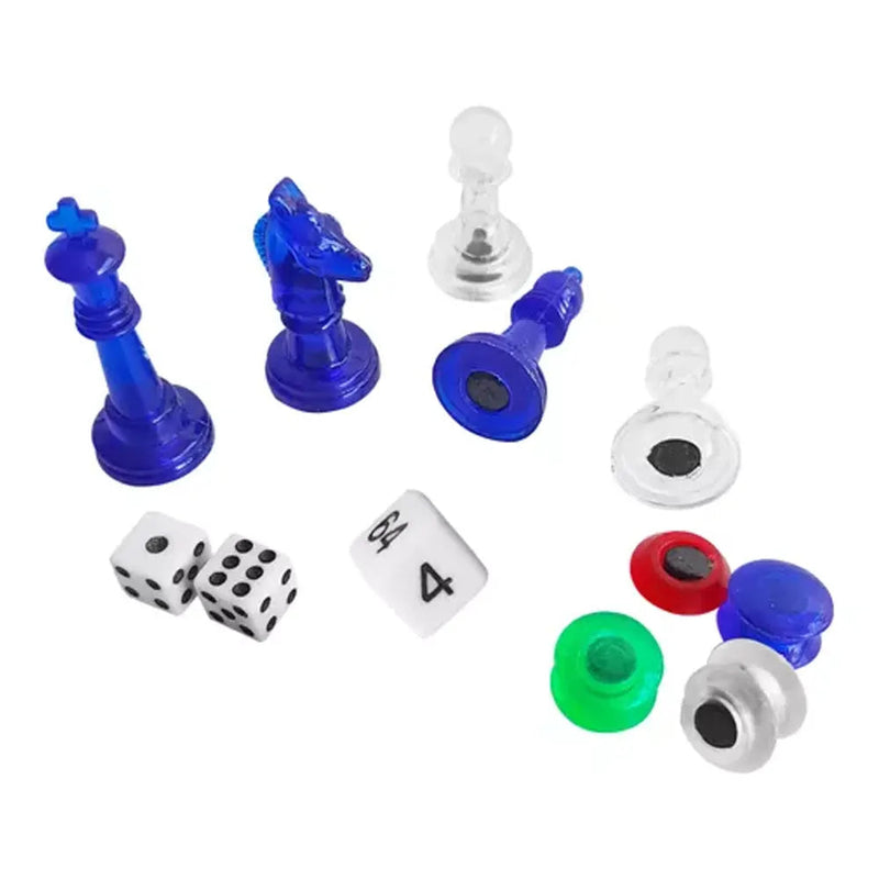 Ultimate 7 in 1 magnetic board game set image 2