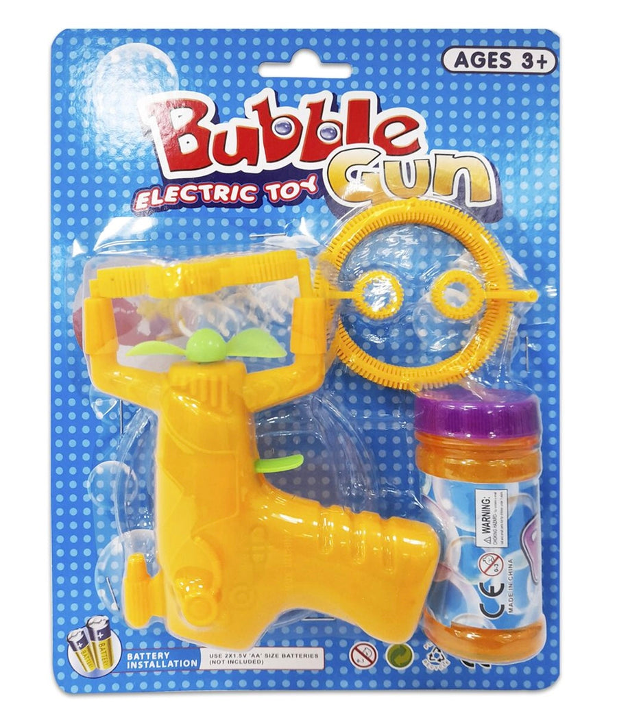 Electric Plastic Bubble Gun Blaster Toy