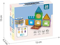 Magnetic Building Blocks and Tiles Set 20 Pcs product image 2