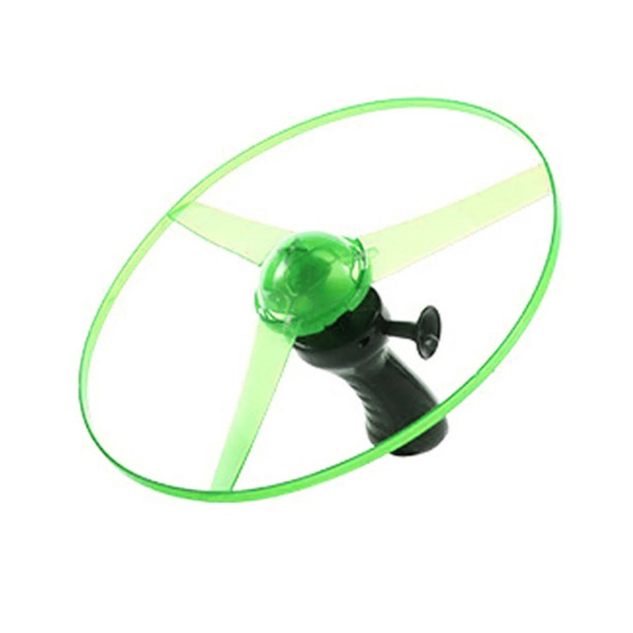 Luminous Pull String Flying Saucer Toy