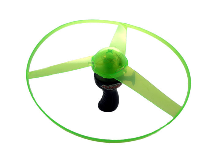 Luminous pull string flying saucer toy image 4
