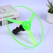 Luminous pull string flying saucer toy image 5
