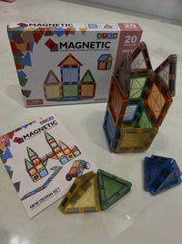 Magnetic Building Blocks and Tiles - 20 pcs product image 3