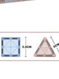 Magnetic Building Blocks and Tiles - 20 pcs product image 7