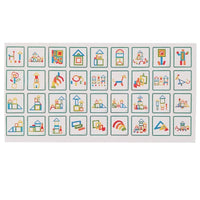 Rainbow Blocks Puzzle Montessori Set product image 2
