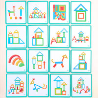 Rainbow Blocks Puzzle Montessori Set product image 6