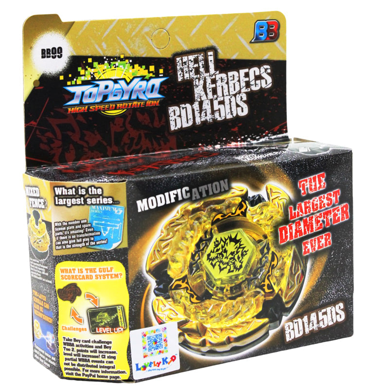 Metal Spinning Battle Top – Choose Your Style - Hell Kerbecs Style image 5