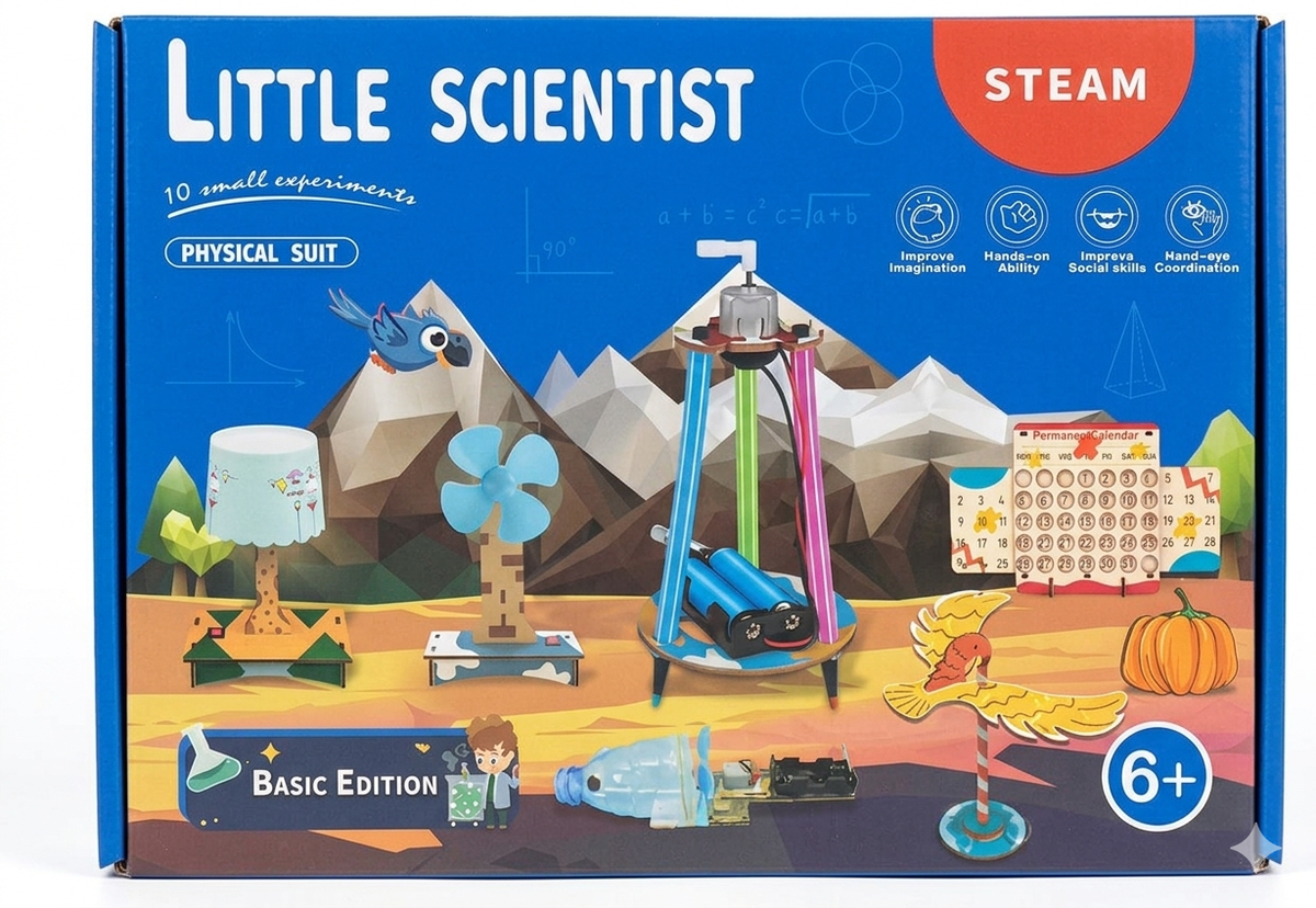 Little Scientist 10 Small Physics Experiments Set product image 1