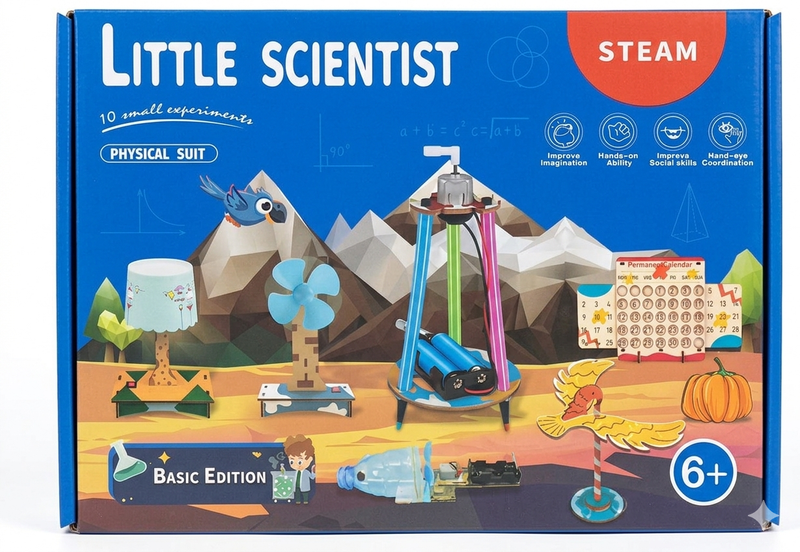 Little Scientist 10 Small Physics Experiments Set product image 1