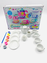 Ceramic Tea Set Painting Kit 18-Piece product image 6