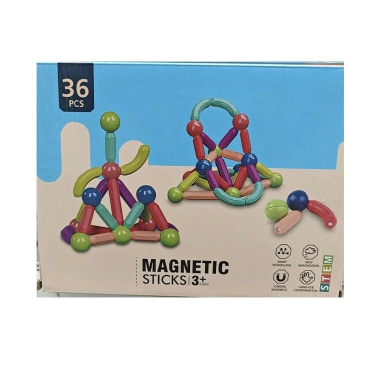 Magnetic Sticks Construction Set 36-Piece product image 1