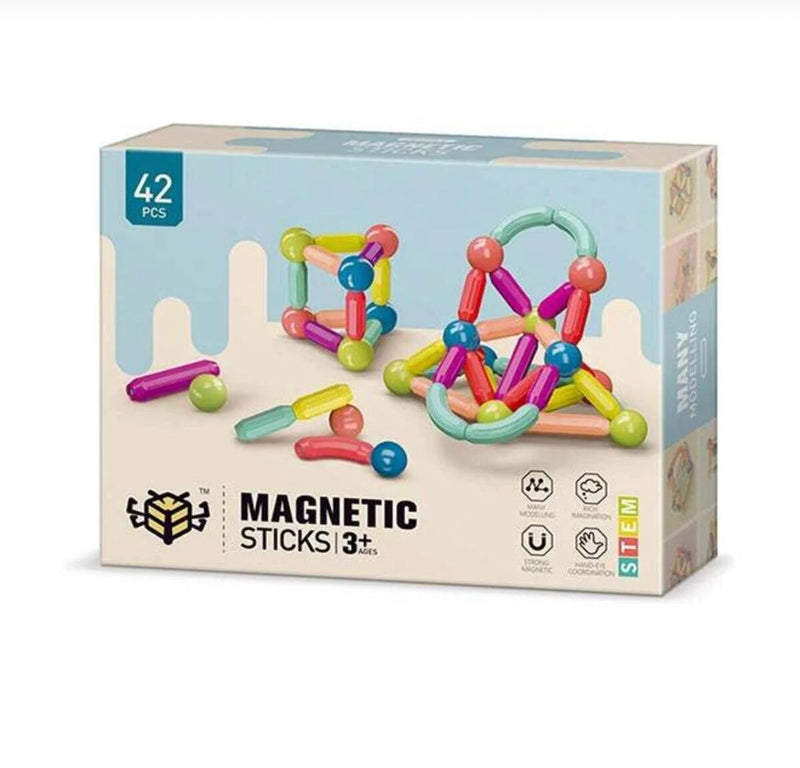 Magnetic Sticks Construction 42-Piece Set product image 1