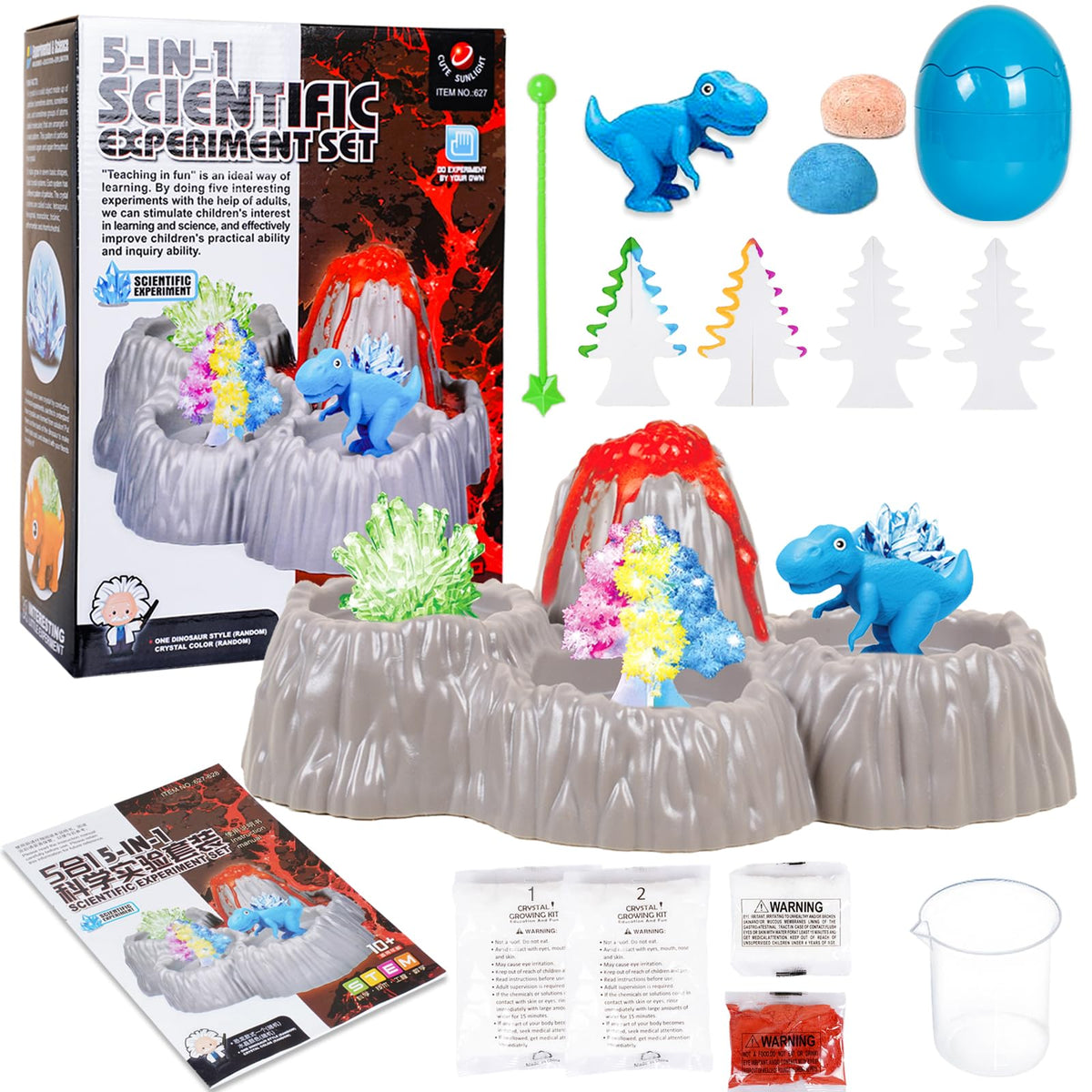 Dinosaur Crystal Science Kit 5-in-1 product image 7