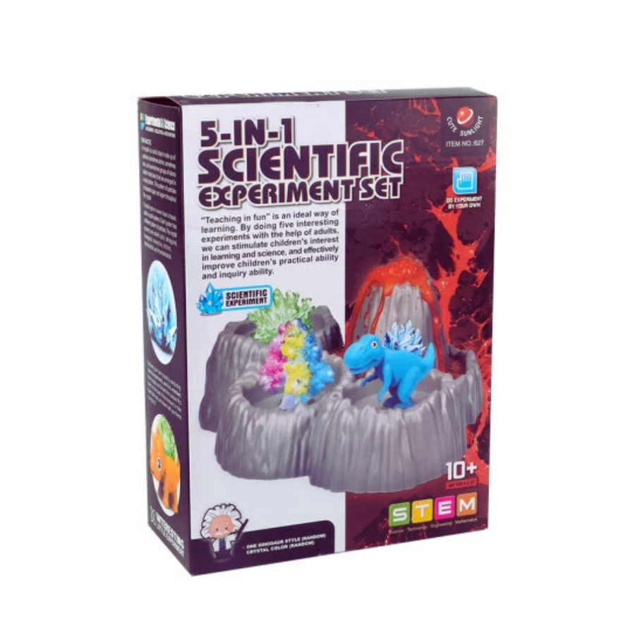 Dinosaur Crystal Science Kit 5-in-1