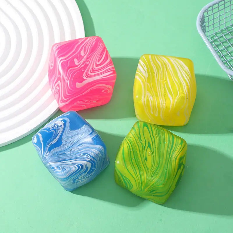 Squishy Nice Cube – Marbled Edition
