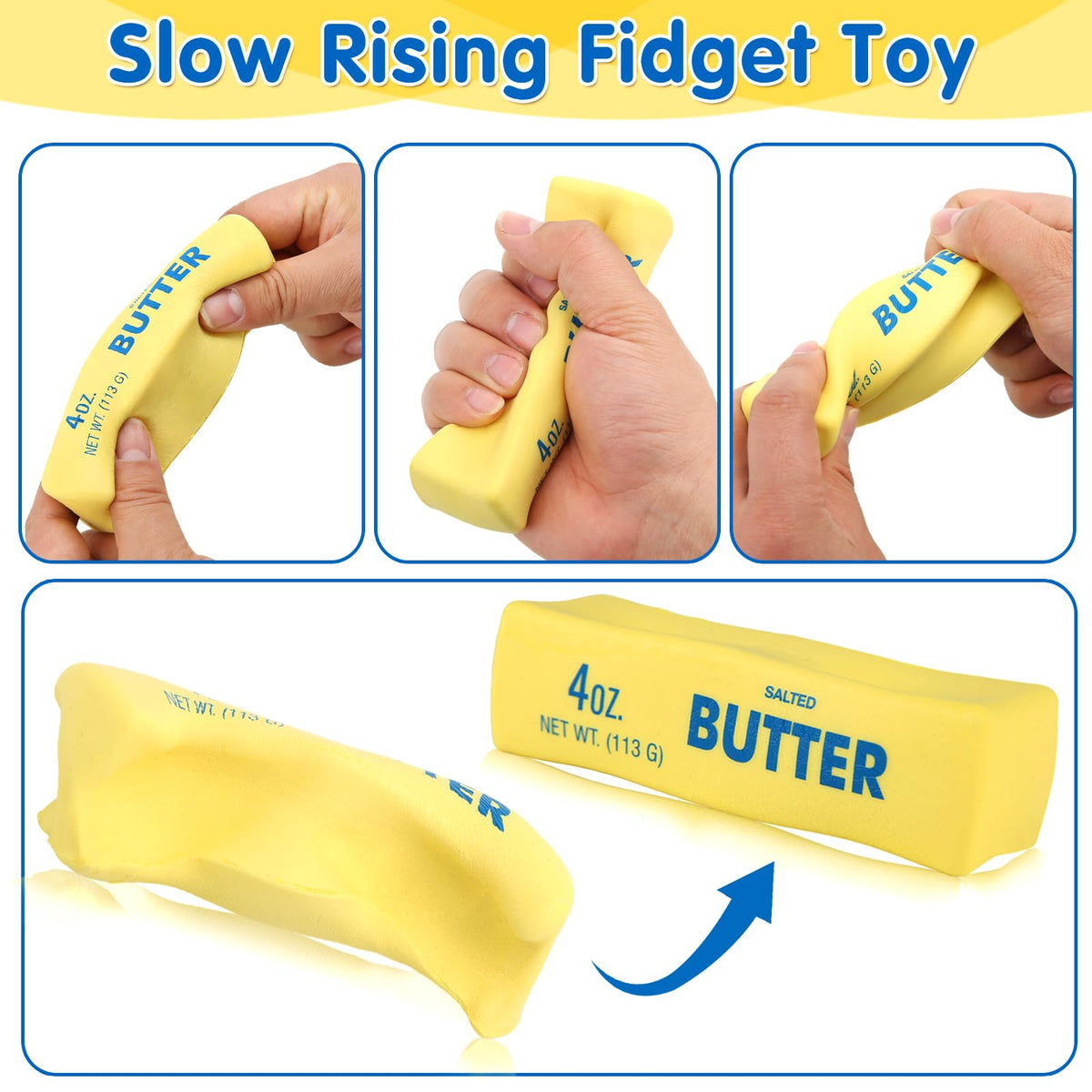 Butter Stick Slow-Rising Squishy Toy