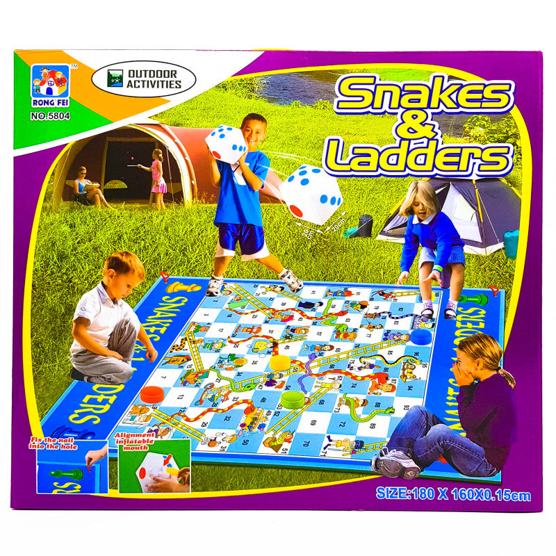 Giant Snakes & Ladders Dice Game product image 1