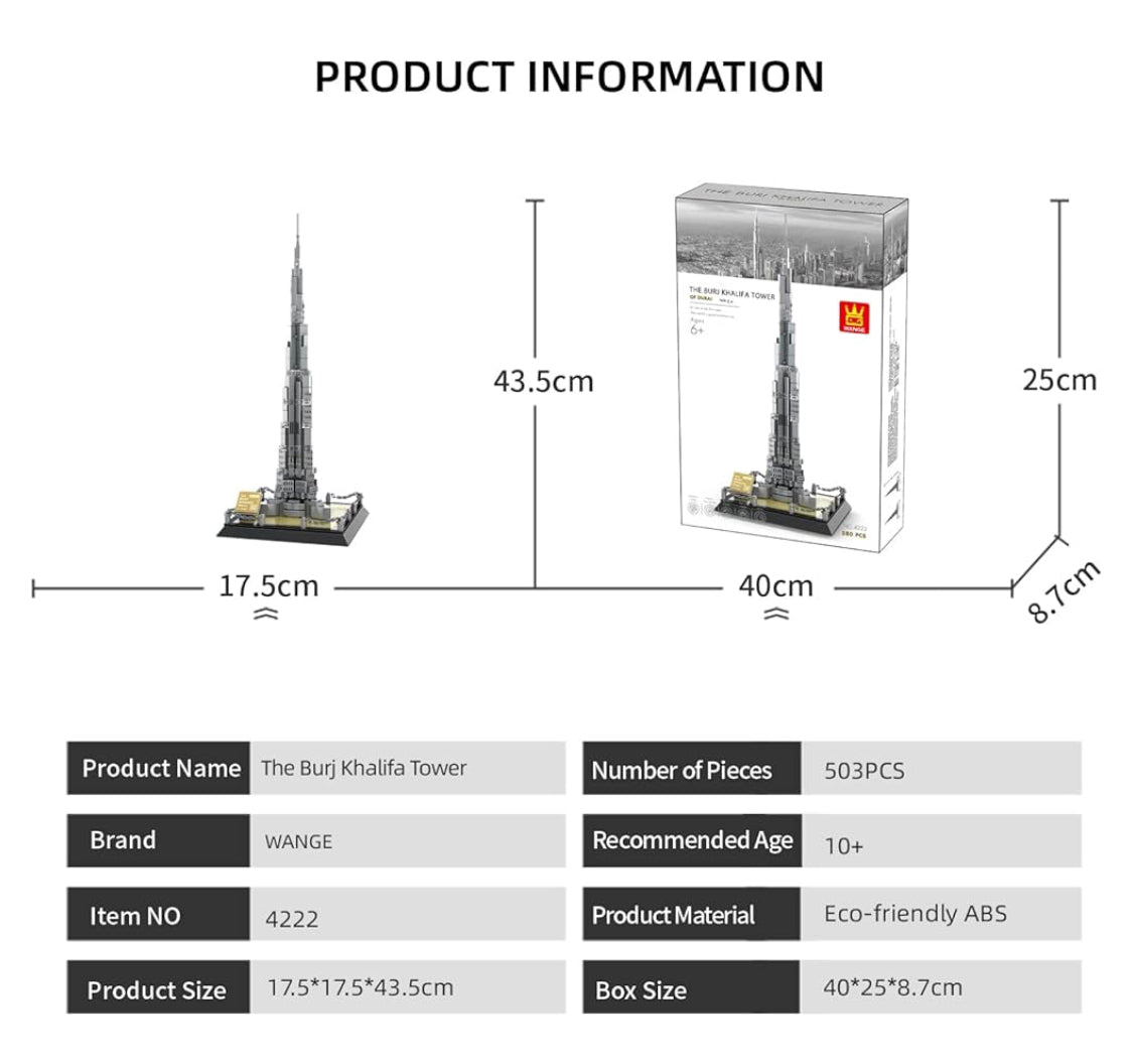 Burj Khalifa Building Block Set product image 7