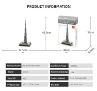 Burj Khalifa Building Block Set product image 7