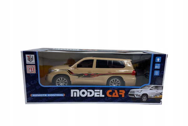 Remote Controlled Off-Road SUV Beige Model Car 1:12 product image 1