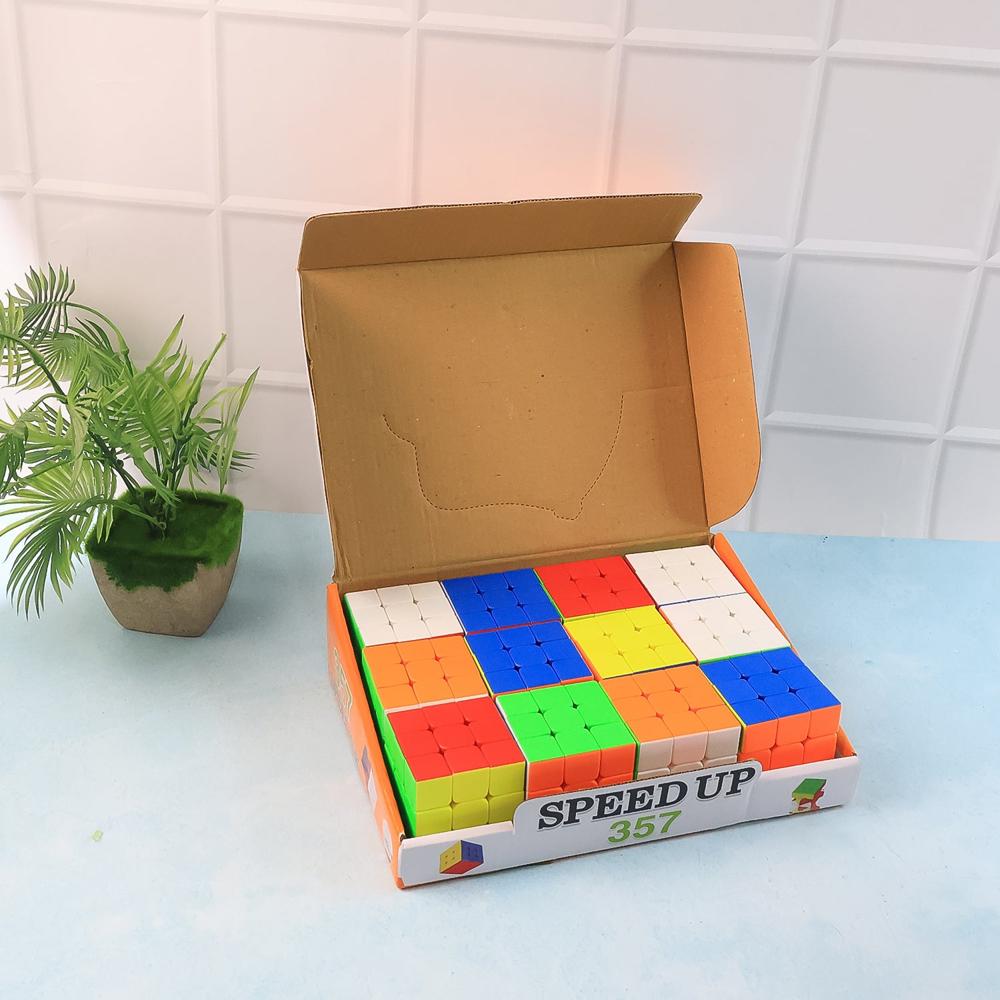 Speed Up 357 Stickerless 3 \times 3 \times 3 Magic Speed Cube