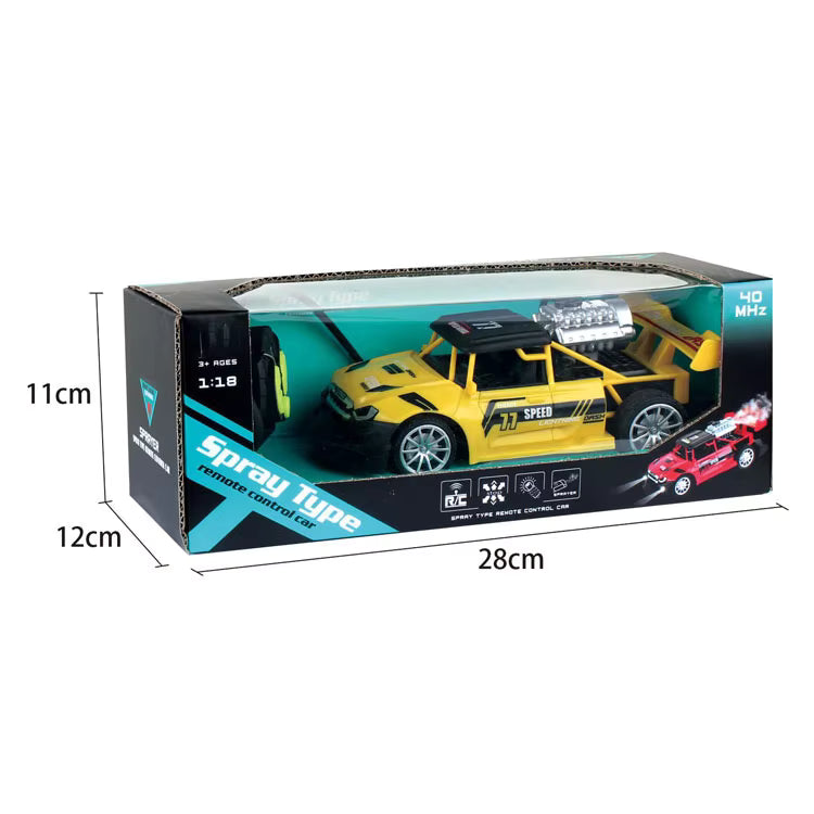 Spray Type Remote Control Car 1:18 product image 2