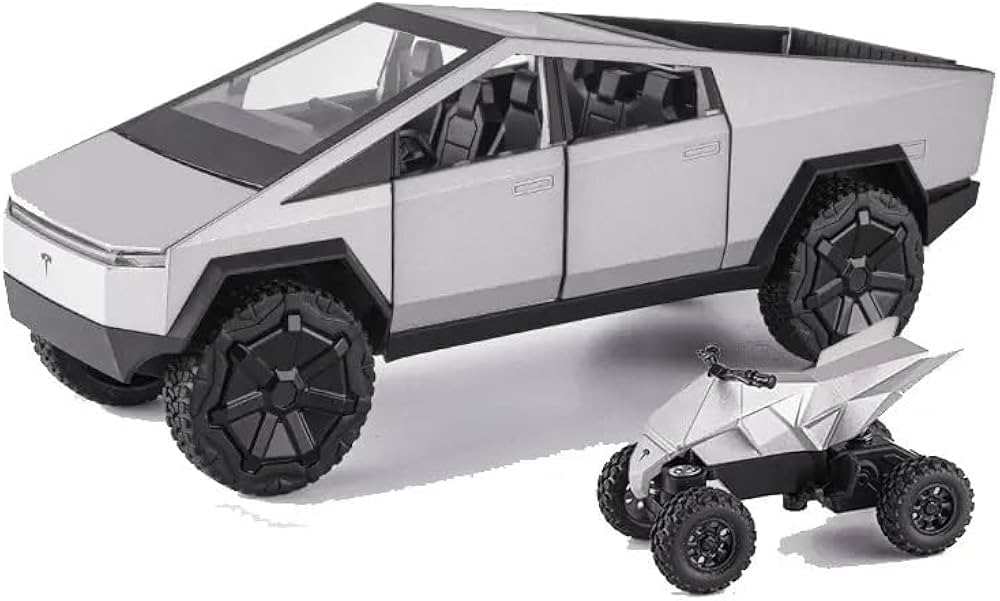 Tesla Cybertruck 1:24 Scale Diecast Metal Model Truck