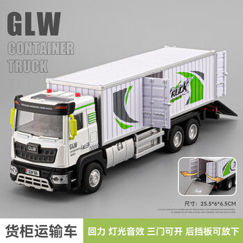 GLW Engineering Series 1:40 Scale Diecast Container Truck