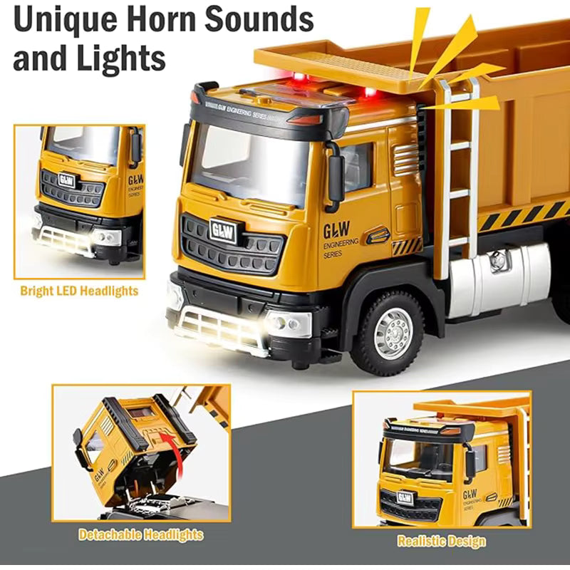 GLW Engineering Series Diecast Alloy Dump Truck