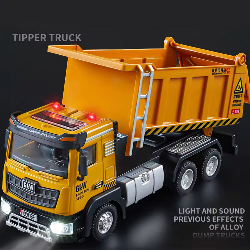 GLW Engineering Series Diecast Alloy Dump Truck